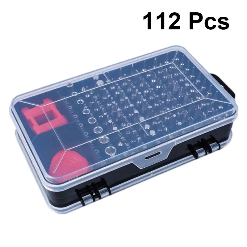 112-in-1 CRV Mobile Repair Tool Screwdriver Set