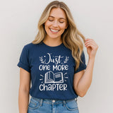 Just One More Chapter Reading Tee, Book Lover Gift