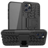 AMZER Hybrid Warrior Dual Layer Kickstand Case for Apple iPhone 12 Pro