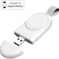 Magnetic Portable Wireless Charger USB Charging For Apple