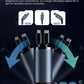 Retractable Car Charger 4 in 1 Fast Car Phone Charger 120W With USB Type C Cable