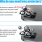 Camera Lens HD Tempered Glass Protector for iPhone 12 Pro Max 6.7