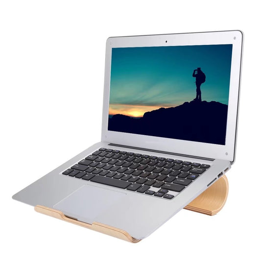 Desk Wooden Laptop Stand Holder
