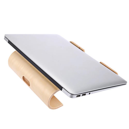 Desk Wooden Laptop Stand Holder