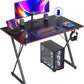 Gaming Desk 32 Inch PC Computer Desk, Home Office Desk Table Gamer