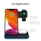 Ninja 15W 3 in 1 Fast Wireless Charging Station for Mobile Phones